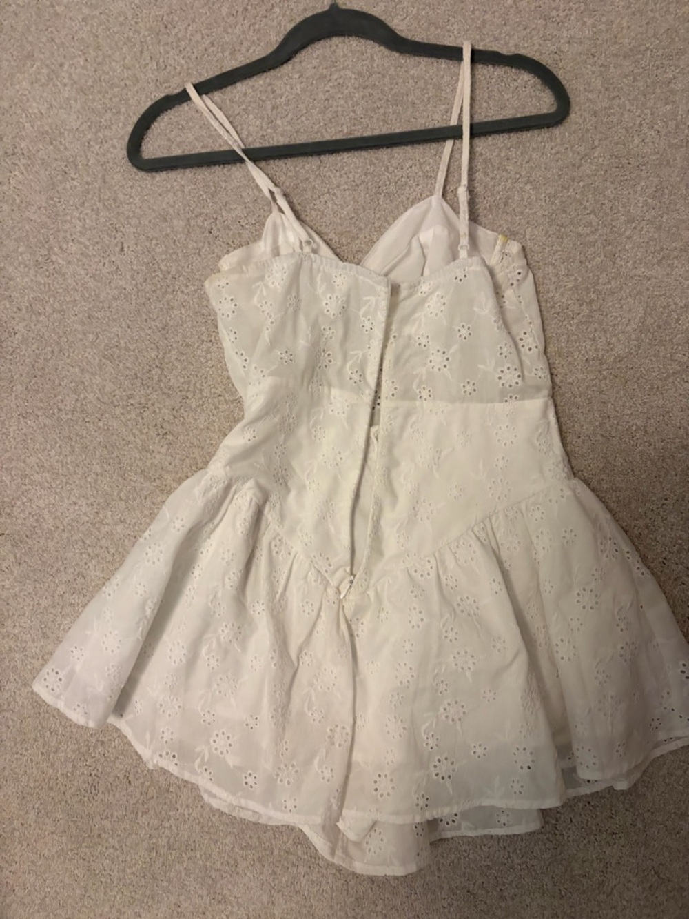 For Love & Lemons White Eyelet romper - Picture 2 of 2